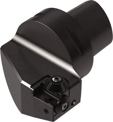 Seco - Insert Style Thread Chaser, 80mm Head Length, Right Hand Cut, External Modular Threading Cutting Unit Head - System Size C8, 55mm Center to Cutting Edge, Series Seco-Capto - Apex Tool & Supply
