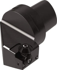 Seco - Insert Style Thread Chaser, 80mm Head Length, Right Hand Cut, External Modular Threading Cutting Unit Head - System Size C8, 55mm Center to Cutting Edge, Series Seco-Capto - Apex Tool & Supply