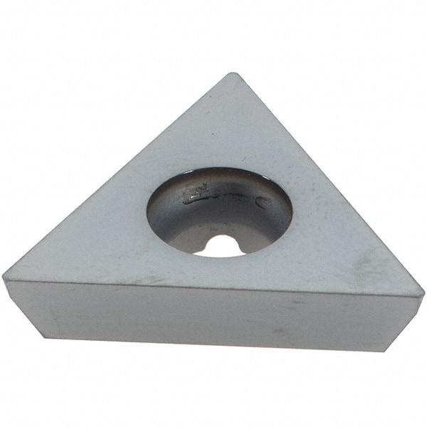 Dorian Tool - TDEX2204 Grade DNP10HM Carbide Milling Insert - AlCrN Finish, 0.188" Thick, 1/2" Inscribed Circle, 0.03" Corner Radius - Apex Tool & Supply