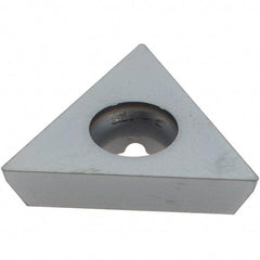Dorian Tool - TDEX2204 Grade DNP10HM Carbide Milling Insert - AlCrN Finish, 0.188" Thick, 1/2" Inscribed Circle, 0.03" Corner Radius - Apex Tool & Supply
