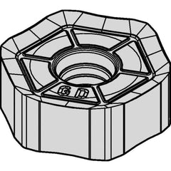 Kennametal - HNGJ535 Grade KCPM40 Carbide Milling Insert - TiAlN/AlCrN Finish - Apex Tool & Supply