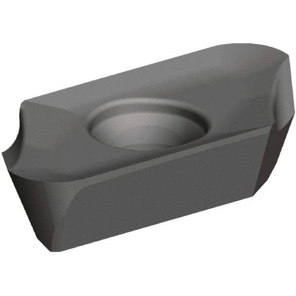 Kennametal - ZDET16M540 721 Grade GH1 Carbide Milling Insert - Uncoated, 5mm Thick, 4mm Corner Radius - Apex Tool & Supply