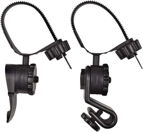 Princeton Tec - Plastic Handheld Flashlight (General Purpose & Industrial) Helmet Mount Accessory kit - Black, Compatible with Pro-Safe Batteries - Apex Tool & Supply