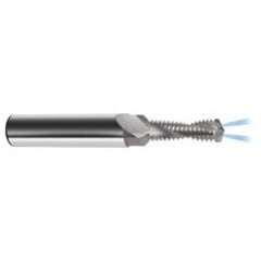 M6 x 1.0 2FL Carbide 2.5XD Drill/Thread Mill- Coolant Thru - Apex Tool & Supply