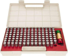 SPI - 125 Piece, 0.626-0.75 Inch Diameter Plug and Pin Gage Set - Minus 0.0002 Inch Tolerance, Class ZZ - Apex Tool & Supply