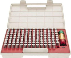 SPI - 125 Piece, 0.626-0.75 Inch Diameter Plug and Pin Gage Set - Plus 0.0002 Inch Tolerance, Class ZZ - Apex Tool & Supply