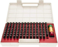SPI - 125 Piece, 0.501-0.625 Inch Diameter Plug and Pin Gage Set - Plus 0.0002 Inch Tolerance, Class ZZ - Apex Tool & Supply