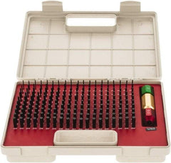 SPI - 190 Piece, 0.061-0.25 Inch Diameter Plug and Pin Gage Set - Plus 0.0002 Inch Tolerance, Class ZZ - Apex Tool & Supply