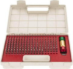 SPI - 185 Piece, 1.3-4.98mm Diameter Plug and Pin Gage Set - Plus 0.005mm Tolerance, Class ZZ - Apex Tool & Supply