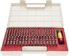 SPI - 250 Piece, 5-9.98mm Diameter Plug and Pin Gage Set - Plus 0.005mm Tolerance, Class ZZ - Apex Tool & Supply