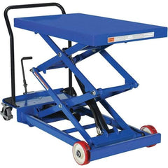 Vestil - 1,000 Lb Capacity Hydraulic Scissor Lift - 11" to 61" Lift Height, 24" Platform Length x 40" Platform Width - Apex Tool & Supply