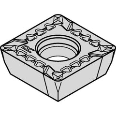 Kennametal - SDPT43 GB2 Grade KCSM40 Carbide Milling Insert - AlTiN/TiN Finish, 3/16" Thick, 1/2" Inscribed Circle - Apex Tool & Supply