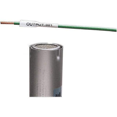Panduit - 0.34" Wide x 1" Long, White Heat Shrinkable Polyolefin Cartridge For Heat Shrink Labels - For LS8EQ, LS8E, Hand-Held Thermal Transfer Printer - Apex Tool & Supply