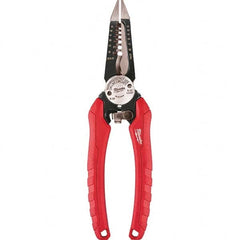 Milwaukee Tool - Wire & Cable Strippers Type: Wire Stripper/Cutter/Crimper Maximum Capacity: 18 AWG Solid, 20 AWG Stranded - Apex Tool & Supply