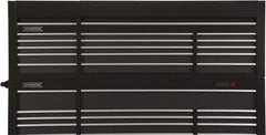 Proto - 15 Drawer Top Tool Chest - 88-1/4" Wide x 27" Deep x 27-1/4" High, Steel, Black - Apex Tool & Supply