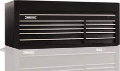 Proto - 10 Drawer Top Tool Chest - 66" Wide x 27" Deep x 27" High, Steel, Black - Apex Tool & Supply