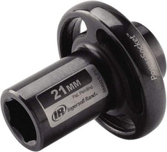 Ingersoll-Rand - 1/2" Drive 21mm Standard Impact Socket - 6 Points, 3-1/10" OAL - Apex Tool & Supply