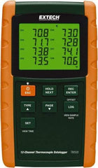 Extech - Temperature Recorders Type: Temperature Recorder Recording Time: 1 - 3600 Seconds - Apex Tool & Supply