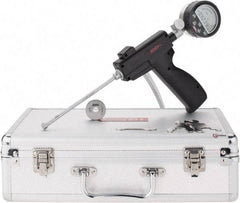 SPI - 0.35 to 0.425", 2" Deep, Pistol Grip Electronic Bore Gage - Up to 0.00016" Accuracy, 0.0001" Resolution, Includes Indicator - Apex Tool & Supply