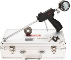 SPI - 0.5 to 0.8", 2.6" Deep, Pistol Grip Electronic Bore Gage Set - Up to 0.00016" Accuracy, 0.0001" Resolution, Includes Indicator - Apex Tool & Supply