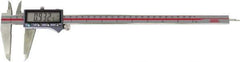 SPI - 0 to 12" Range 0.0005" Resolution, IP54 Electronic Caliper - Stainless Steel with 2-1/2" Stainless Steel Jaws, 0.0015" Accuracy, Wireless Output - Apex Tool & Supply