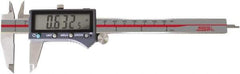 SPI - 0 to 6" Range 0.0005" Resolution, IP54 Electronic Caliper - Stainless Steel with 1-1/2" Stainless Steel Jaws, 0.001" Accuracy, Wireless Output - Apex Tool & Supply