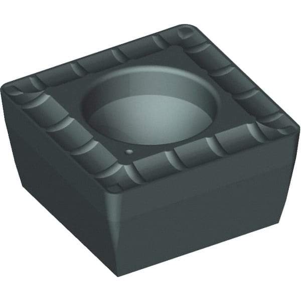 Kennametal - SP..X..050204 MD Grade KC7140 Carbide Indexable Drill Insert - TiN Finish, Square, 2.25mm Inscribed Circle - Apex Tool & Supply