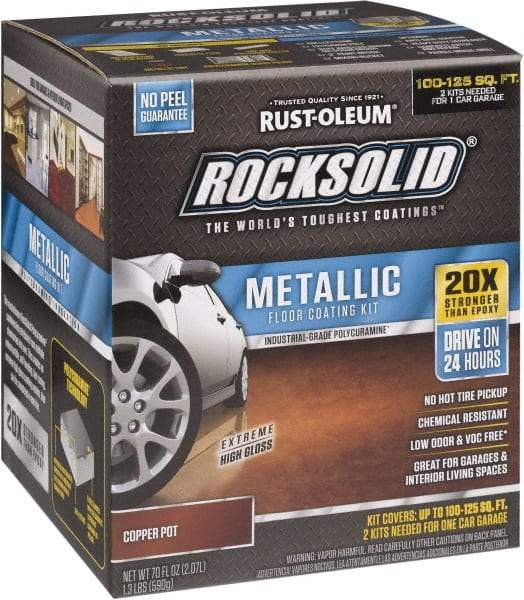 Rust-Oleum - 70 oz Gloss Copper Floor Coating - Low Odor - Apex Tool & Supply
