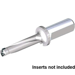 Kennametal - 104mm Max Drill Depth, 4xD, 26mm Diam, Indexable Insert Drill - 2 Inserts, 32mm Shank Diam, Straight Shank - Apex Tool & Supply