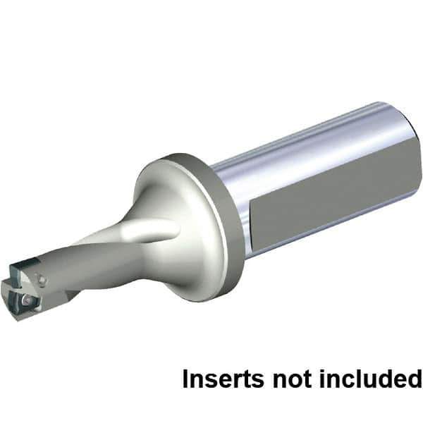 Kennametal - 34mm Max Drill Depth, 2xD, 17mm Diam, Indexable Insert Drill - 2 Inserts, 20mm Shank Diam, Straight Shank - Apex Tool & Supply