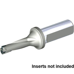 Kennametal - 43.5mm Max Drill Depth, 3xD, 14.5mm Diam, Indexable Insert Drill - 2 Inserts, 20mm Shank Diam, Straight Shank - Apex Tool & Supply