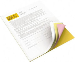 Xerox - 8-1/2" x 11" Canary, Goldenrod, Pink & White Digital Carbonless Paper - Use with Laser Copiers, Laser Printers - Apex Tool & Supply