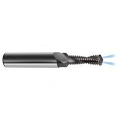 M10 x 1.25 2FL Carbide 2.5XD Drill/Thread Mill-Coolant Thru-TiCN - Apex Tool & Supply