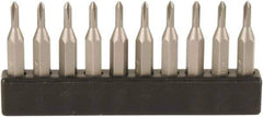 Wiha - #0, Phillips Screwdriver Bit - 28mm OAL - Apex Tool & Supply