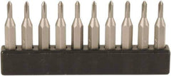 Wiha - #1, Phillips Screwdriver Bit - 28mm OAL - Apex Tool & Supply