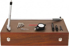 SPI - 6 Anvil, 10 to 16" Dial Bore Gage - 0.0001" Graduation, 16" Gage Depth, Accurate to 0.0003", Carbide Ball - Apex Tool & Supply