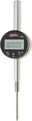 SPI - 0 to 2" Range, 0.00005" Graduation, Electronic Drop Indicator - Flat & Lug Back, Accurate to 0.0012", Inch & Metric System, Digital Display - Apex Tool & Supply