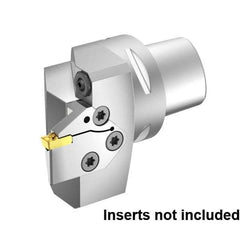 Kennametal - EG-P-GUP, EG-U-GUN, EG-U-GUP, ER-P-GUP, ER-U-GUN, ER-U-GUP Insert, 73.5mm Head Length, Modular Grooving Blade Holder Head - Right Hand Cut, System Size PSC80, Through Coolant, Series Beyond Evolution - Apex Tool & Supply