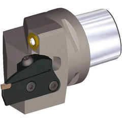 Kennametal - EG-P-GUP, EG-U-GUN, EG-U-GUP, ER-P-GUP, ER-U-GUN, ER-U-GUP Insert, 65.5mm Head Length, Modular Grooving Blade Holder Head - Left Hand Cut, System Size PSC63, Through Coolant, Series Beyond Evolution - Apex Tool & Supply