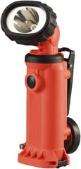 Streamlight - White LED Bulb, 150 Lumens, Industrial/Tactical Flashlight - Orange Plastic Body, 1 4.8 V\xB6Sub-C NiCad Battery Included - Apex Tool & Supply