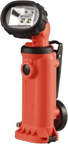 Streamlight - White LED Bulb, 163 Lumens, Industrial/Tactical Flashlight - Orange Plastic Body, 1 4.8 V\xB6Sub-C NiCad Battery Included - Apex Tool & Supply