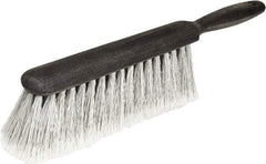 Harper Brush - 14" OAL, Synthetic Counter Brush - 2-1/4" Bristle Length, 8" Long x 1-3/4" Wide Head, Straight Foam Handle, Black & Gray - Apex Tool & Supply
