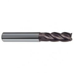 14mm Dia. - 83mm OAL - 4 FL Variable Helix Nano-A Carbide End Mill - Apex Tool & Supply