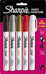 Dymo - Assorted Colors Oil Based Paint Marker - Medium Tip - Apex Tool & Supply