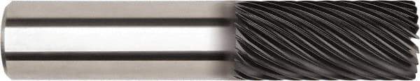 Kennametal - 12mm, 9 Flute, Solid Carbide, 4mm Corner Radius End Mill - 83mm OAL, 36° Helix, 24mm LOC, Right Hand Cut - Apex Tool & Supply
