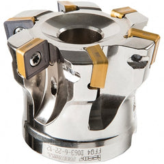 Iscar - Indexable High-Feed Face Mills Cutting Diameter (Decimal Inch): 1.636 Cutting Diameter (mm): 41.6 - Apex Tool & Supply