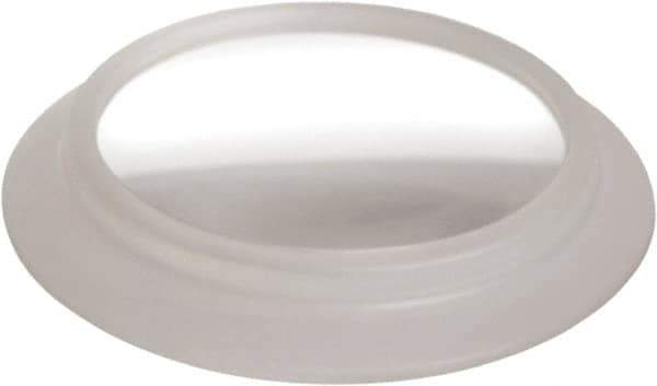 Vision Engineering - 4 Diopter, 0.21' Long x 2-1/2" Wide, Glass & Silicone Task & Machine Light Magnifier Lens - Clear, For Use with Magnifiers, cUL Listed - Apex Tool & Supply