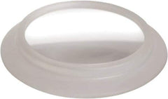 Vision Engineering - 4 Diopter, 0.21' Long x 2-1/2" Wide, Glass & Silicone Task & Machine Light Magnifier Lens - Clear, For Use with Magnifiers, cUL Listed - Apex Tool & Supply