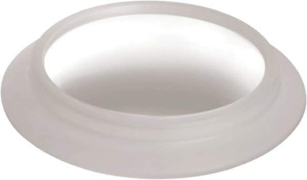 Vision Engineering - 6 Diopter, 0.21' Long x 2-1/2" Wide, Glass & Silicone Task & Machine Light Magnifier Lens - Clear, For Use with Magnifiers, cUL Listed - Apex Tool & Supply