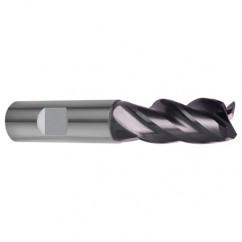 8mm Dia. - 63mm OAL - 4 FL Variable Helix Nano-A Carbide End Mill - Apex Tool & Supply